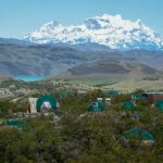 Hotel sostenible ecocampamento Patagonia